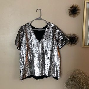 Sequin top